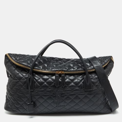 Saint Laurent Quilted Leather Giant Travel Bag - Saint Laurent Paris - Modalova