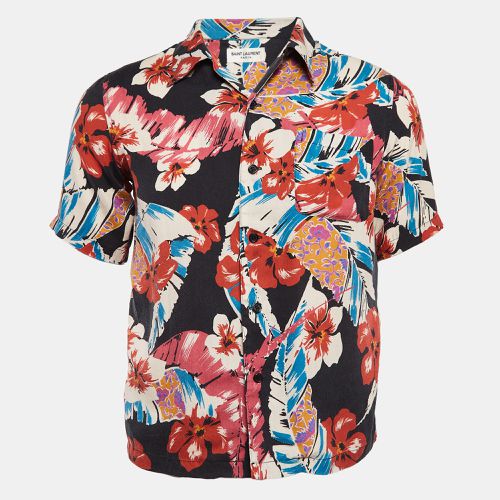 Printed Short Sleeve Shirt XS - Saint Laurent Paris - Modalova