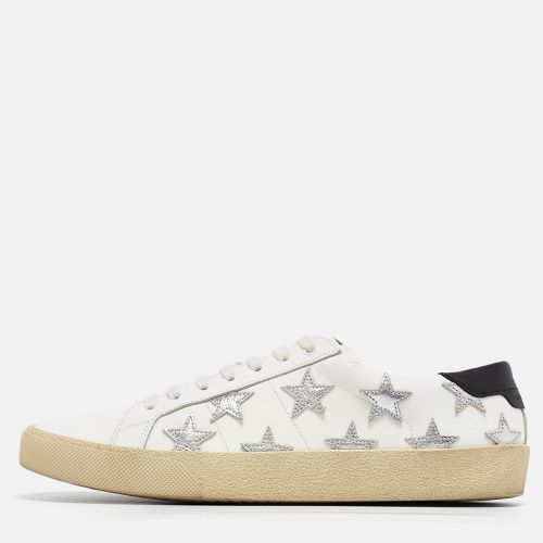 Saint Laurent Leather Court Classic California Star Sneakers Size 41 - Saint Laurent Paris - Modalova