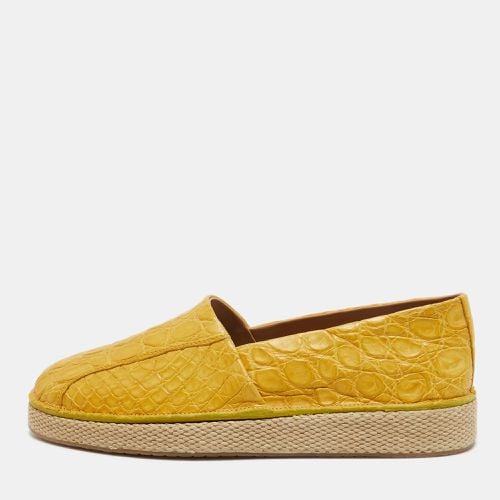 Crocodile Lampedusa Espadrilles Size 43 - Salvatore Ferragamo - Modalova