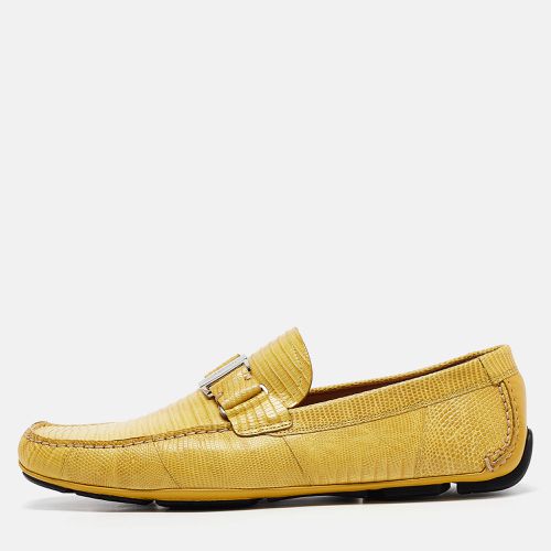 Lizard Sardegna Loafers Size 44.5 - Salvatore Ferragamo - Modalova