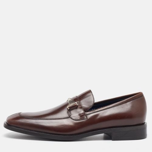 Leather Gancini Penny Loafers Size 41.5 - Salvatore Ferragamo - Modalova