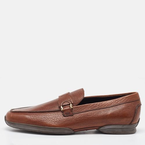 Leather Slip On Loafers Size 41.5 - Salvatore Ferragamo - Modalova