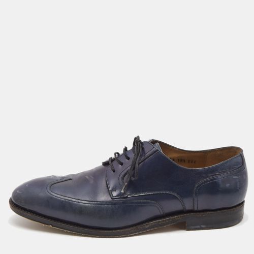 Brogue Leather Lace Up Derby Size 44.5 - Salvatore Ferragamo - Modalova