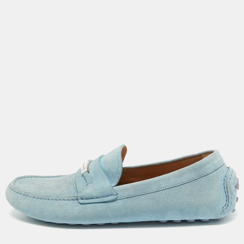 Suede Slip On Loafers Size 42 - Salvatore Ferragamo - Modalova