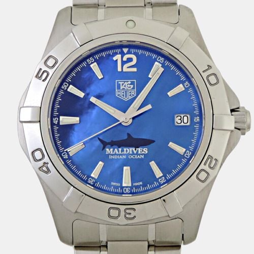 Stainless Steel Aquaracer WAF211M.BA0806 Automatic Men's Wristwatch 39 mm - Tag Heuer - Modalova