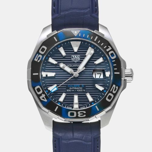 Stainless Steel Aquaracer WAY201P.FT6178 Automatic Men's Wristwatch 44 mm - Tag Heuer - Modalova