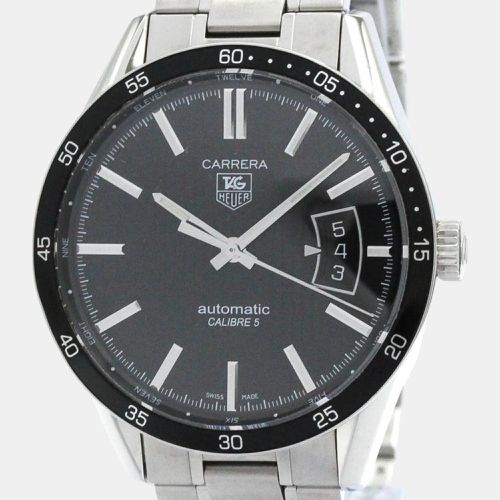 Stainless Steel Carrera WV211M Automatic Men's Wristwatch 39 mm - Tag Heuer - Modalova