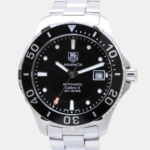 Stainless Steel Aquaracer WAN2110.BA0822 Automatic Men's Wristwatch 43 mm - Tag Heuer - Modalova