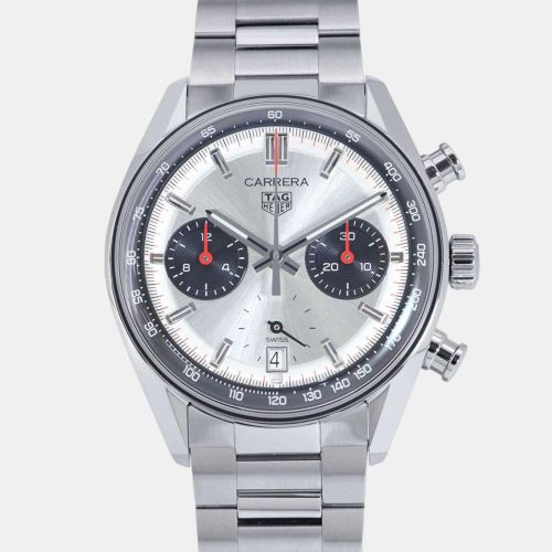 Stainless Steel Carrera CBS2216.BA0041 Automatic Men's Wristwatch 39 mm - Tag Heuer - Modalova