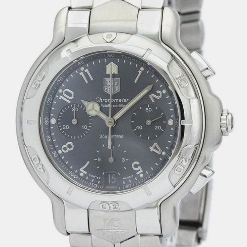 Stainless Steel 6000 Series CH5112 Automatic Men's Wristwatch 40 mm - Tag Heuer - Modalova