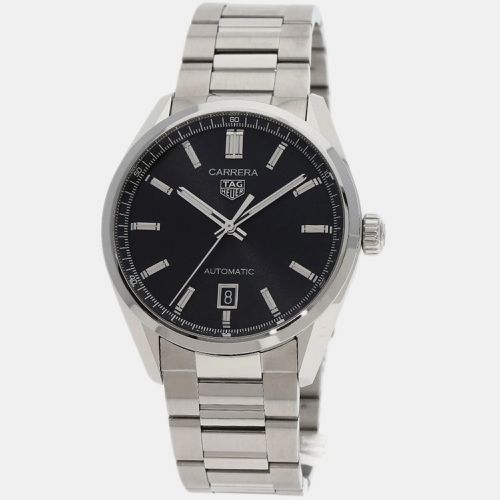 Stainless Steel Carrera WBN2110.BA0639 Automatic Men's Wristwatch 39 mm - Tag Heuer - Modalova