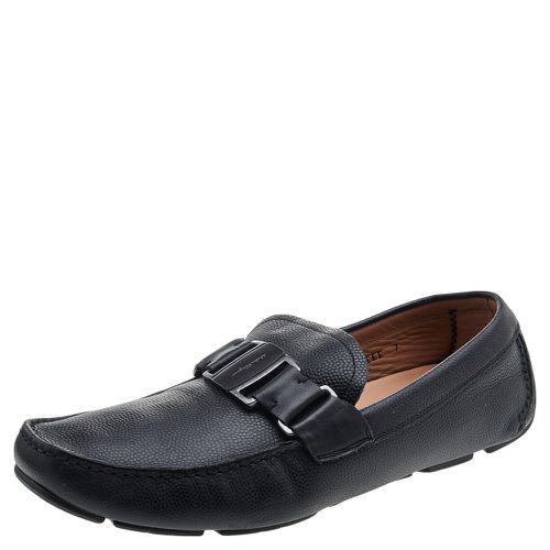 Leather Slip On Loafers Size 41 - Salvatore Ferragamo - Modalova