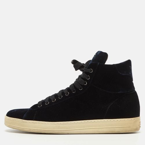 Velvet High Top Sneakers Size 42 - Tom Ford - Modalova