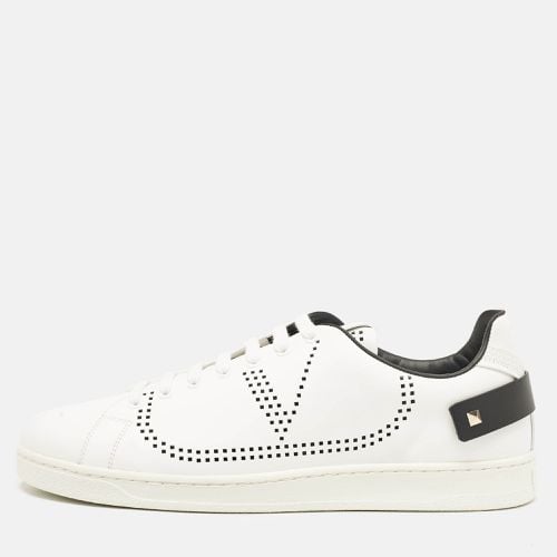 Leather Backnet Low Top Sneakers Size 45 - Valentino - Modalova