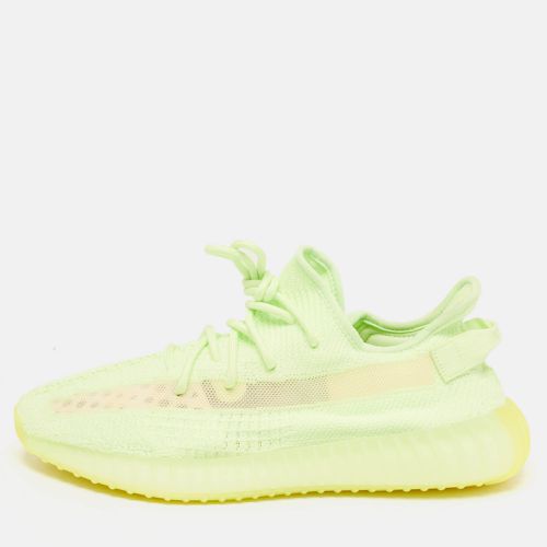 Neon Knit Fabric Boost 350 V2 Glow Sneakers Size 46 - Yeezy x Adidas - Modalova