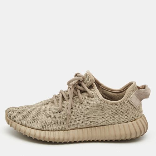 Knit Fabric Boost 350 V2 Oxford Tan Sneakers Size 39 1/3 - Yeezy x Adidas - Modalova