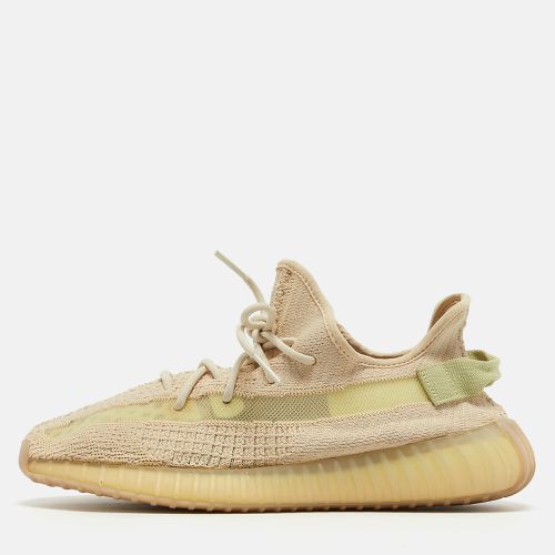 Light Knit Fabric Boost 350 V2 Butter Sneakers Size 44 - Yeezy x Adidas - Modalova