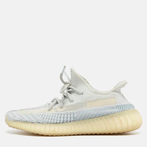 Blue Knit Fabric Boost 350 V2 Cloud Non Reflective Sneakers Size 38 2/3 - Yeezy x Adidas - Modalova