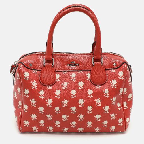 Printed Leather Bennett Satchel - Coach - Modalova