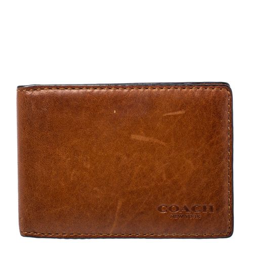 Leather Bifold Card Holder - Coach - Modalova