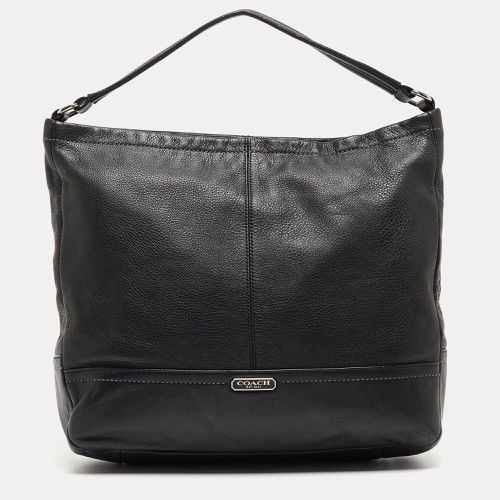 Coach Black Leather Park Hobo - Coach - Modalova