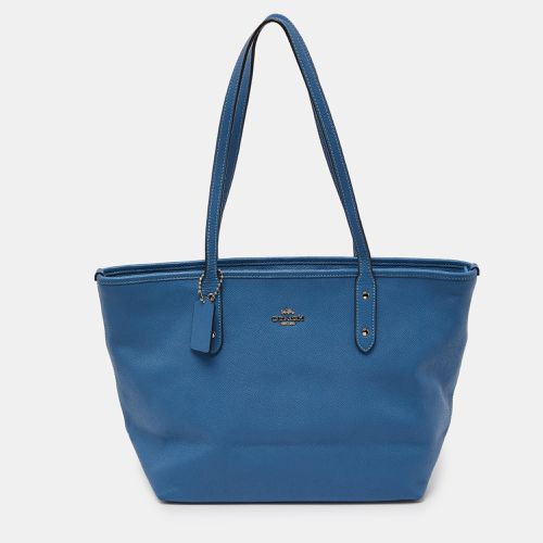 Coach Blue Leather City Zip Tote - Coach - Modalova