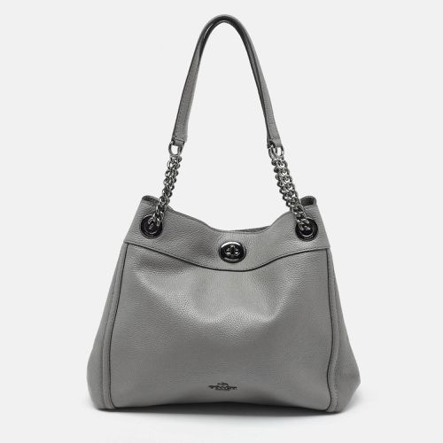 Leather Edie Shoulder Bag - Coach - Modalova