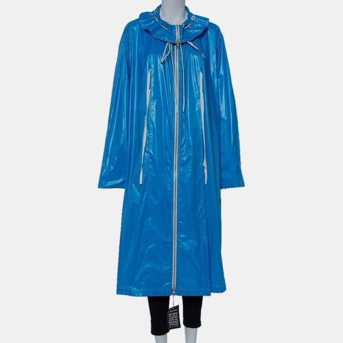 Synthetic Zip Front Oversized Rain Overcoat M - Calvin Klein - Modalova