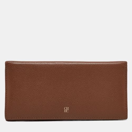 Leather Bifold Continental Wallet - Carolina Herrera - Modalova