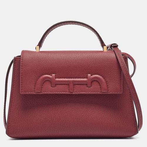 Leather Tiny Doma Insignia Top Handle Bag - Carolina Herrera - Modalova