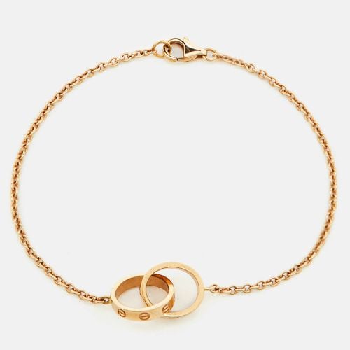 Love Interlocking Loops 18k Rose Bracelet - Cartier - Modalova