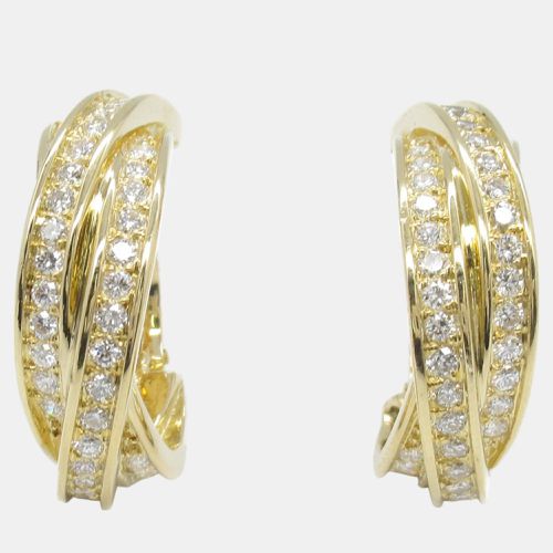 K Gold Diamond Earrings - Cartier - Modalova