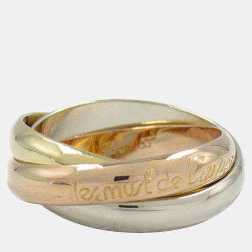 K Rose, and White Gold Trinity Band Ring EU 53 - Cartier - Modalova