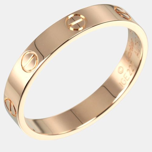 K Rose Love Band Ring EU 60 - Cartier - Modalova