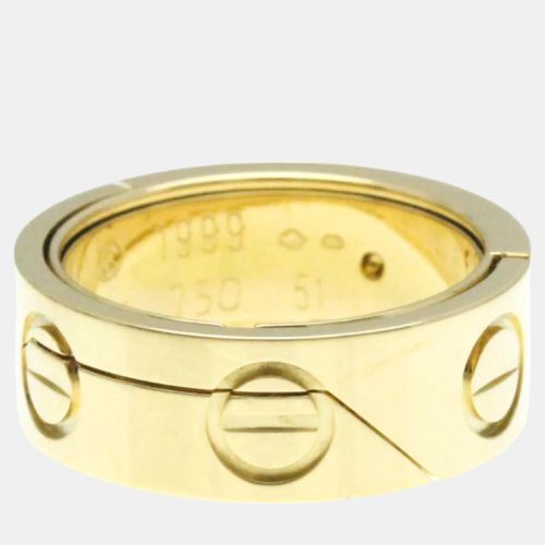 K Gold Astro Love Band Ring EU 51 - Cartier - Modalova