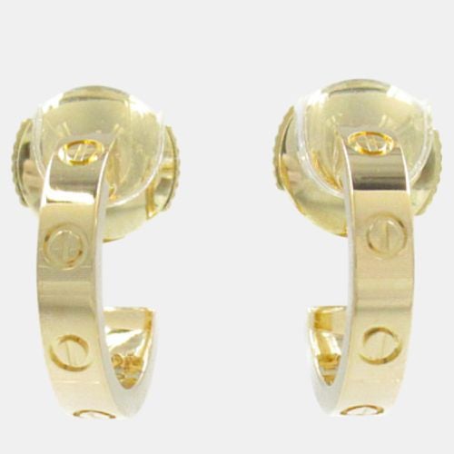 K Gold Love Earrings - Cartier - Modalova