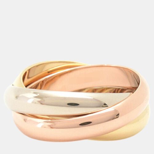 K Yellow, Rose, Gold Trinity Band Ring EU 53 - Cartier - Modalova