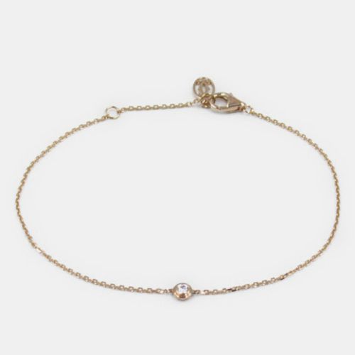 K Gold Diamond D'amour Bracelet - Cartier - Modalova