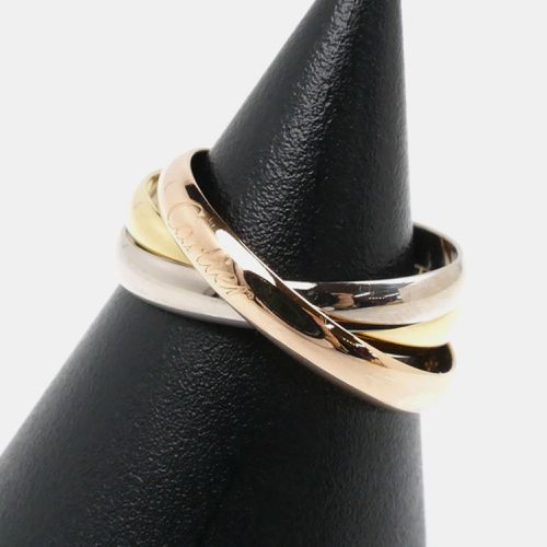 K Yellow, Rose, Gold Trinity Ring EU 52 - Cartier - Modalova