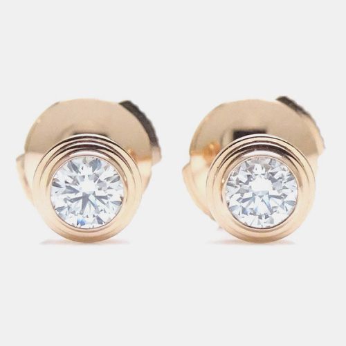 K Gold D'amour Diamond Earrings - Cartier - Modalova