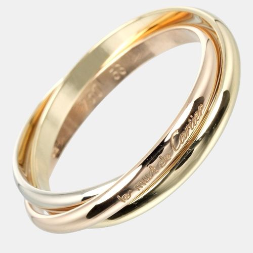 K Yellow, Rose, Gold Trinity Ring EU 52.5 - Cartier - Modalova