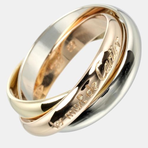 K Yellow, Rose, Gold Trinity Ring EU 52 - Cartier - Modalova