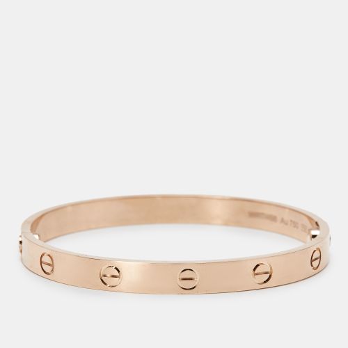 Love 18k Rose Classic Model Bracelet 17 - Cartier - Modalova