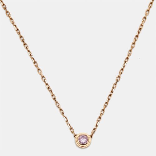 D'Amour Sapphire 18k Rose Gold Necklace - Cartier - Modalova