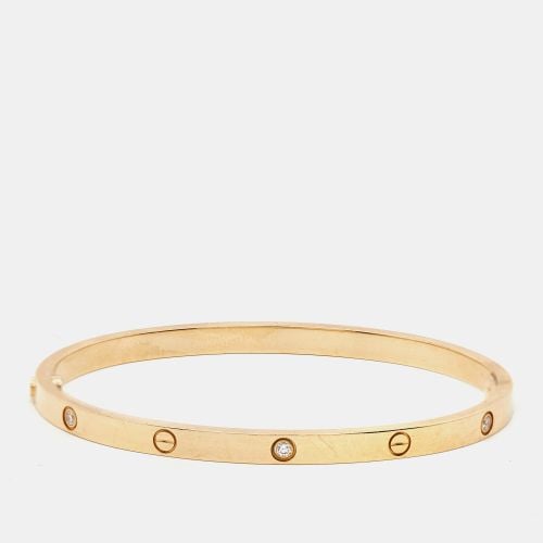 Love 6 Diamonds 18k Gold Small Model Bracelet 16 - Cartier - Modalova