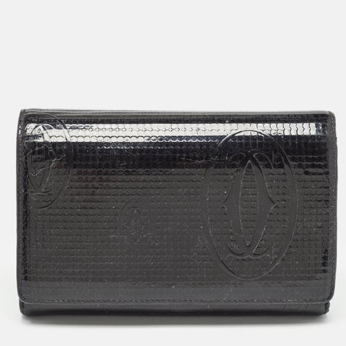 Patent Leather Happy Birthday Compact Wallet - Cartier - Modalova