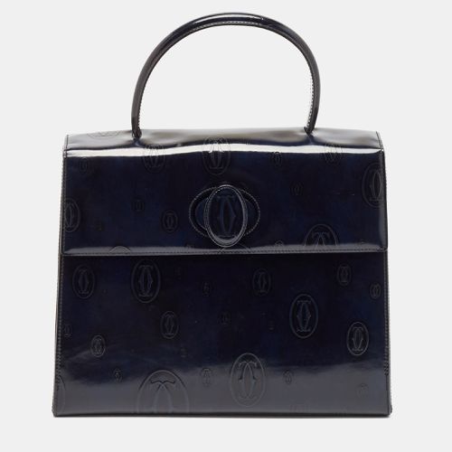 Patent Leather Happy Birthday Top Handle Bag - Cartier - Modalova