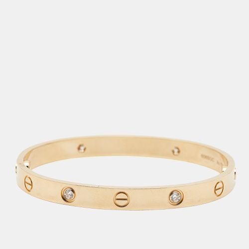 Love 4 Diamonds 18k Gold Bracelet 17 - Cartier - Modalova