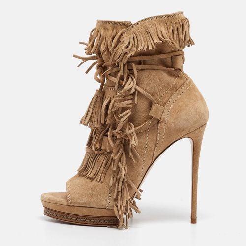 Suede Ankle Boots Size 37 - Casadei - Modalova